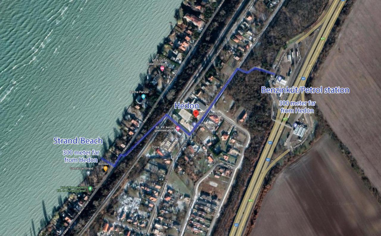 Hedon Brewing Helmut Apartment - 200 Meter To The Beach Balatonvilágos Екстериор снимка